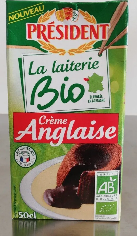 Crème anglaise Bio