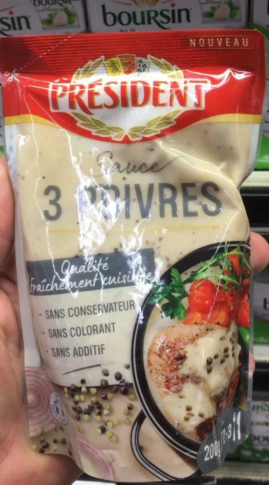 Sauce 3 poivre