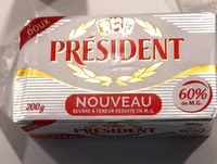 Beurre doux 60%