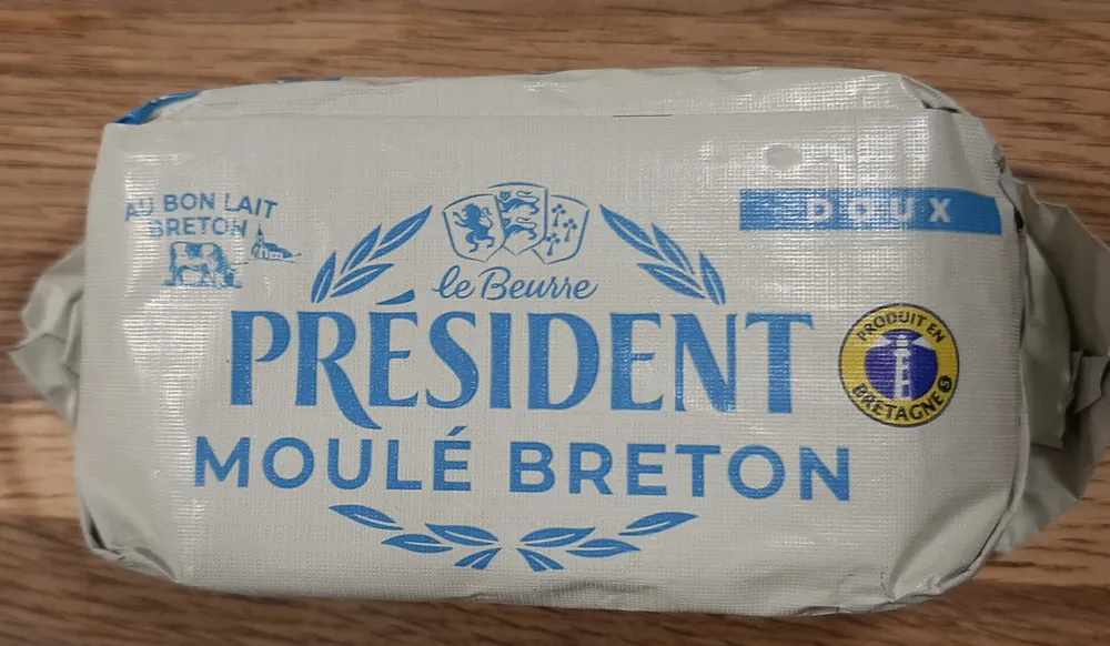 le Beurre MOULÉ BRETON DOUX
