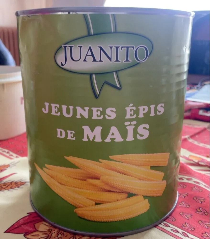 Jeunes épis de maïs