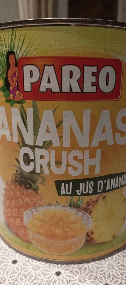 Ananas Crush au jus d'ananas
