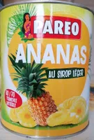 Ananas au sirop léger