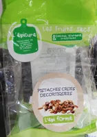 Pistaches crues décortiquées