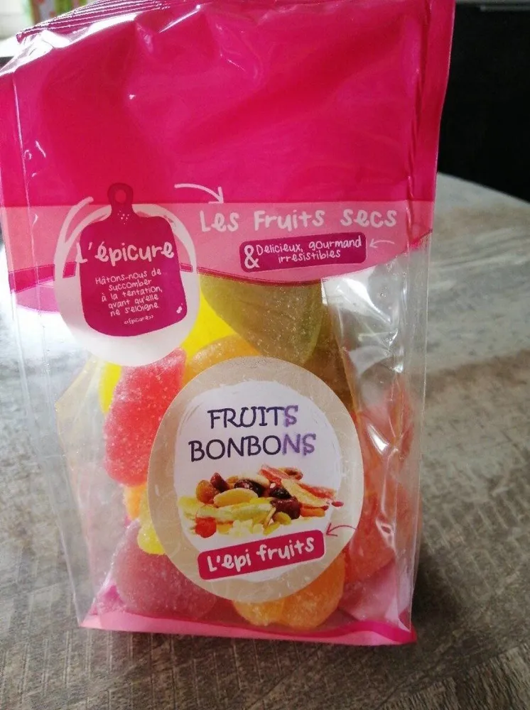 Fruits bonbons