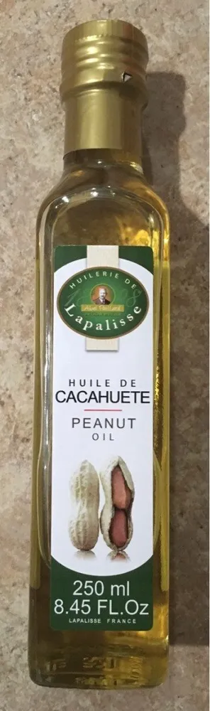 Huile de cacahuete