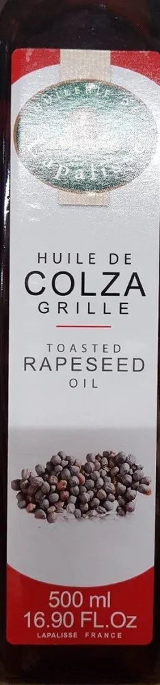 Huile de colza grille
