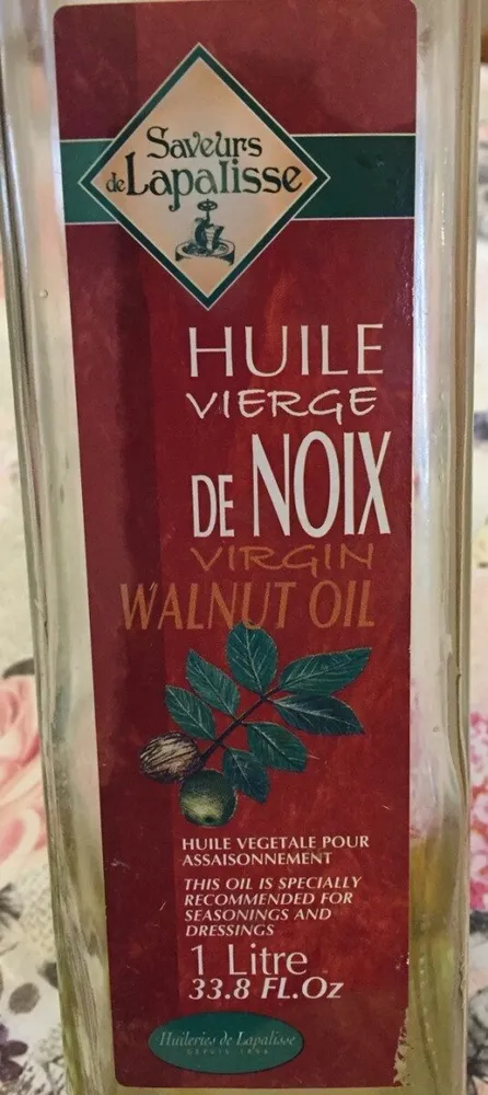 Huile vierge de noix