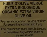 Huile d'olive vierge extra Bio
