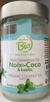Huile Vierge De Noix De Coco Basilic