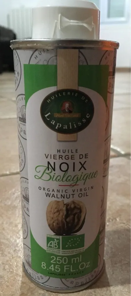 Huile vierge de Noix Bio