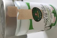 Huile vierge de noix de coco bio arome basilic