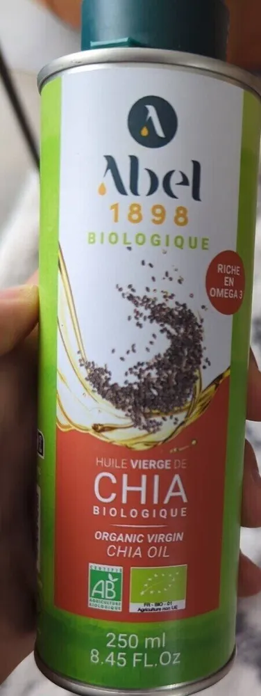 Huile vierge de chia