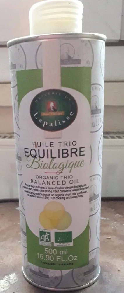 Huile trop équilibré bio