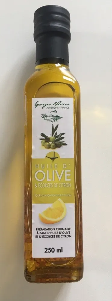 Huile d'olive & écorces de citron