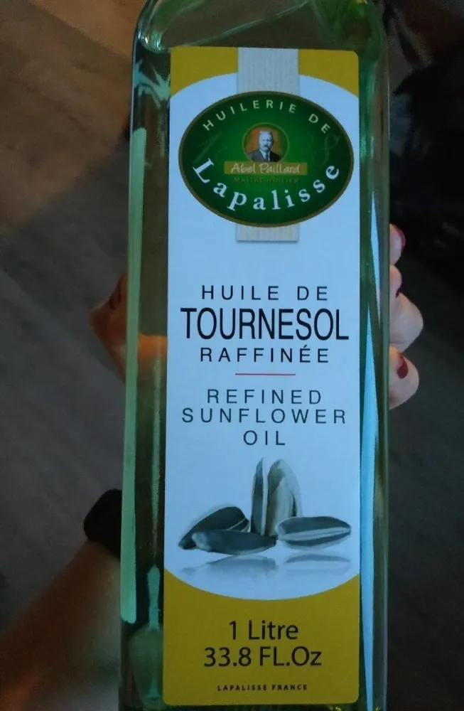 Huile tournesol raffinée