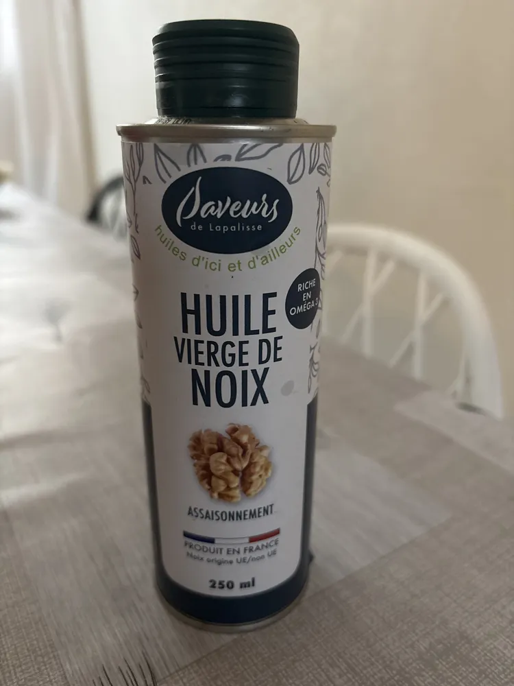 HUILE VIERGE DE NOIX