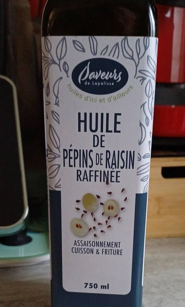 Huile de pekns de raisin