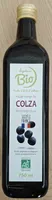 HUILE COLZA VIERGE HUILERIE LA PALISSE Bouteille verre  75 cl