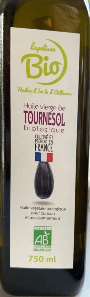 Huile vierge de tournesols