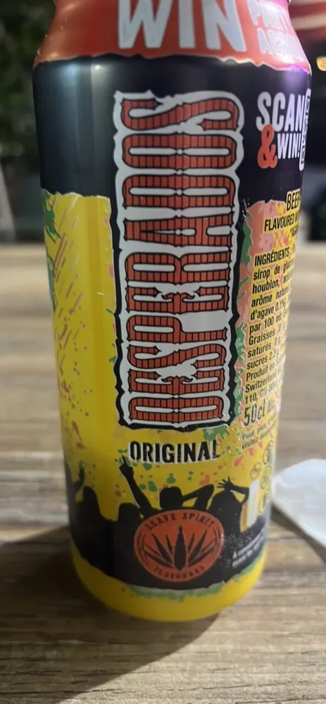 Bière aromatisée Tequila