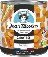 240g carottes rondelles
