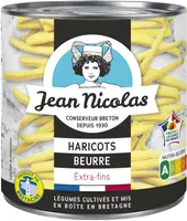 220g haricot beurre xf nicolas