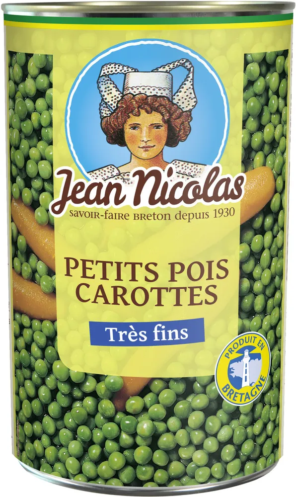 Jean nicolas 2655g pois tf carottes etuvee
