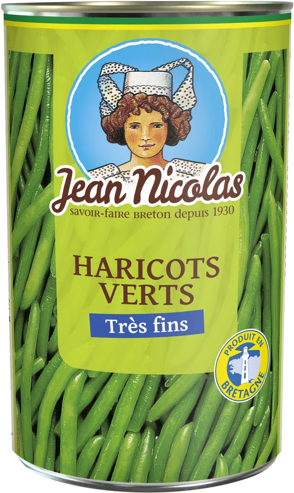 Jean nicolas 2210g haricots vert tres fins
