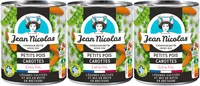 Tripack 1/4ofx3 petits pois extra fins carottes etuvee