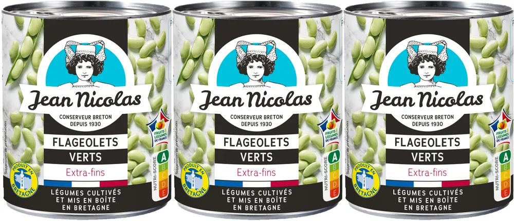 Tripack 1/4 flageolets