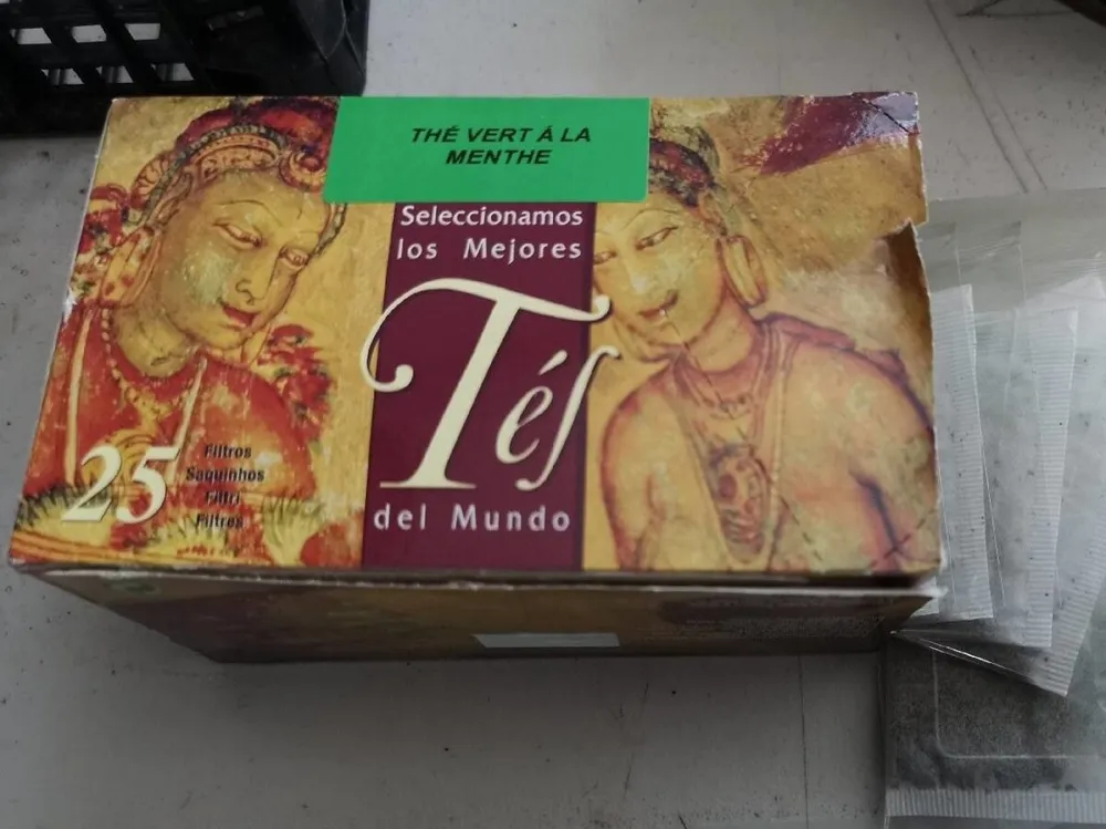 Thé Vert à la menthe
