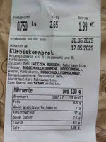 Kürbiskernbrot
