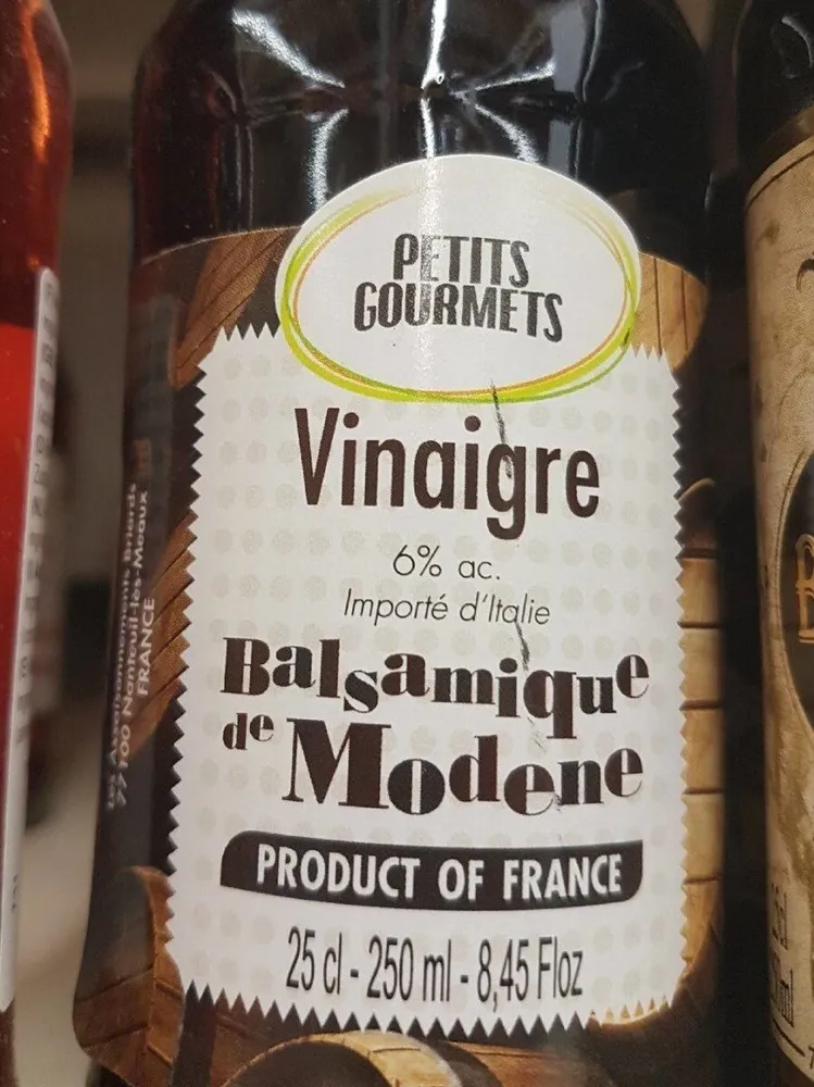 vinaigre balsamique de Modene