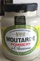 Moutarde citron et basilic