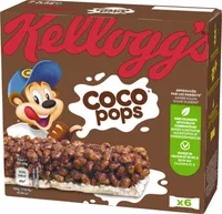 Barres Céréales Coco Pops Kellogg's - 6x20g