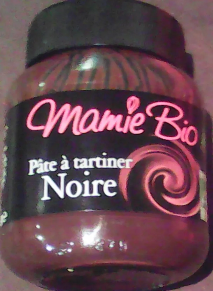 Pâte à tartiner Noire