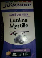 Juvamine Lutéine Myrtille. BT