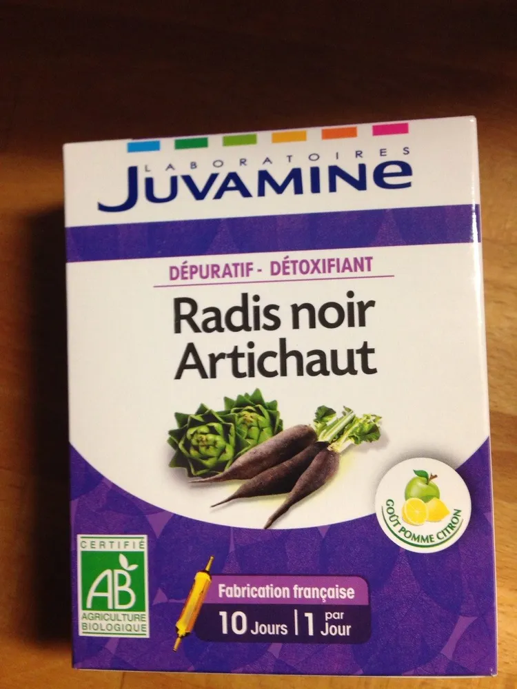 Juvamine Phyto - Radis Noir Artichaut - 10 x 10 ML