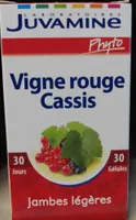 Vigne rouge cassis