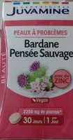 Bardane pensée sauvage