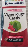 Vigne rouge cassis