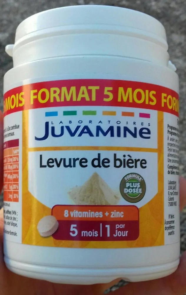 Levure de bière, 8 vitamines + zinc