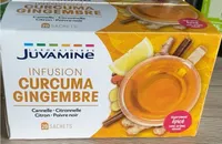 Infusion curcuma gingenbre