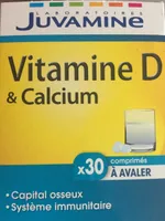 Juvamine Vitamine D & Calcium