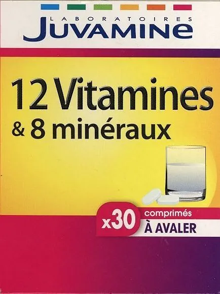 12 Vitamines & 8 minéraux