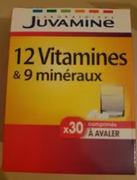 12 vitamines & 9 minéraux