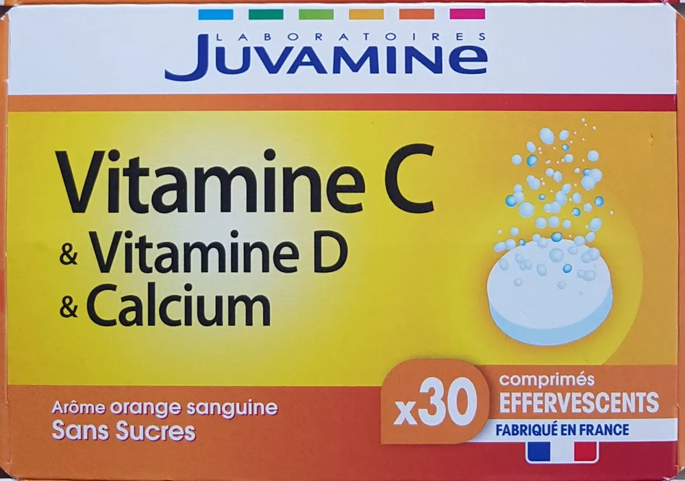 Vitamine C & Vitamine D & Calcium