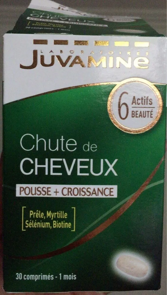 Chute de cheveux Pousse + Croissance