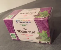 Juvamine bio Thé Ventre Plat 20 Sachets